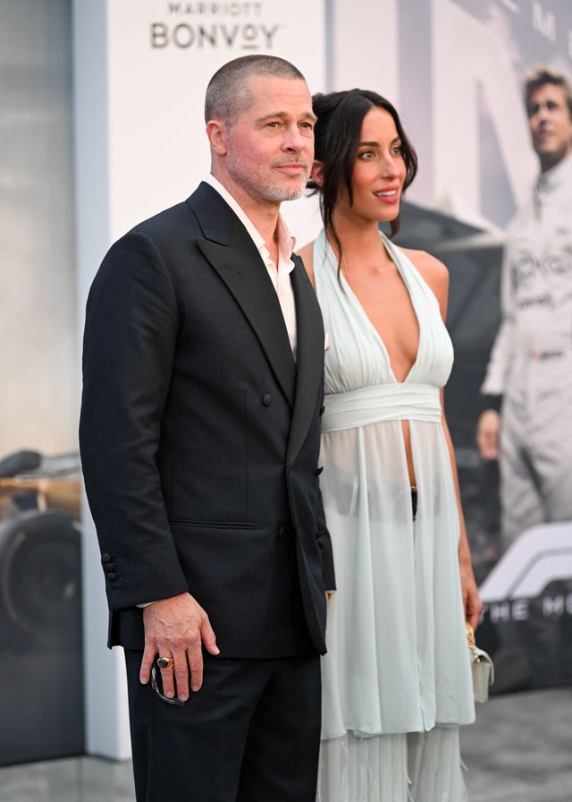 『F1(R)／エフワン』ワールドプレミアでのブラッド・ピット＆イネス・デ・ラモン（2枚目）