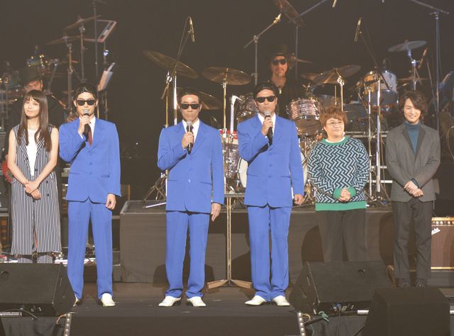 三浦春馬がタモリに！大先輩の岸谷＆寺脇とモノマネ披露！「Act Against AIDS 2015」写真ギャラリー（2枚目）