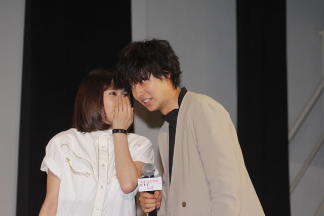 山崎賢人＆二階堂ふみ、女子高生に特別課外授業！イベント写真ギャラリー（7枚目）