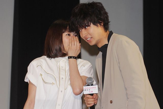 山崎賢人＆二階堂ふみ、女子高生に特別課外授業！イベント写真ギャラリー（10枚目）