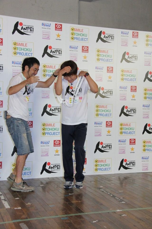 「RUN FORWARD KANPEI みちのくマラソン」会見ギャラリー（3枚目）