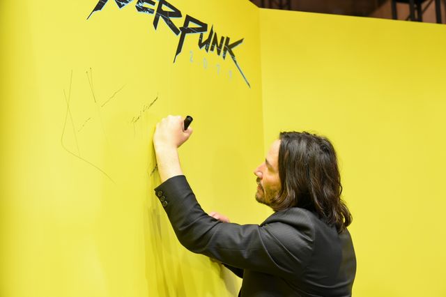 キアヌご機嫌！TGS「サイバーパンク2077」ブース：フォトギャラリー