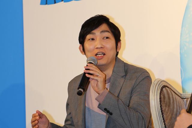 ムロツヨシ、芳根京子と兄弟役で両親を取り合う？　映画『ボス・ベイビー』日本語吹き替え版完成報告会（9枚目）