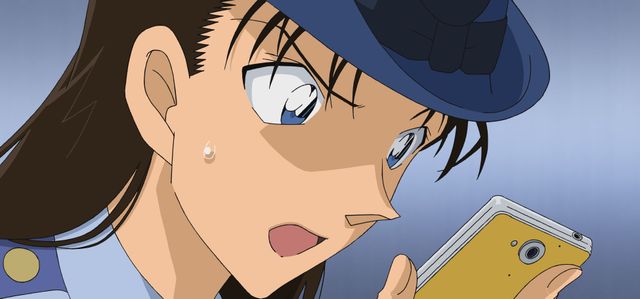 佐藤さんと高木くんも！名探偵コナン「標的（ターゲット）は警視庁交通部（二）」場面カット（4枚目）