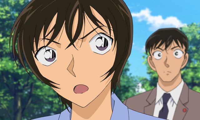 佐藤さんと高木くんも！名探偵コナン「標的（ターゲット）は警視庁交通部（二）」場面カット（5枚目）