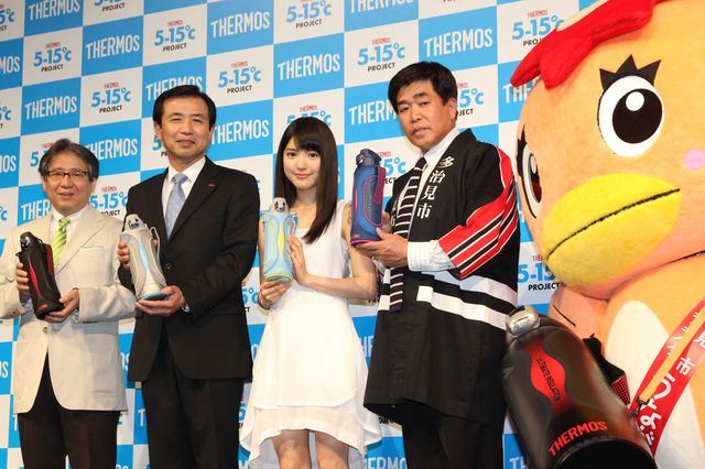 サーモス「5-15℃ PROJECT」新CM発表会フォトギャラリー（2枚目）