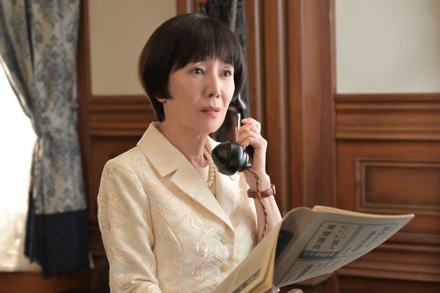 鉄子（戸田恵子）の電話に東海林（津田健次郎）は苦悩…「あんぱん」第16週「面白がって生きえ」第78回：フォトギャラリー