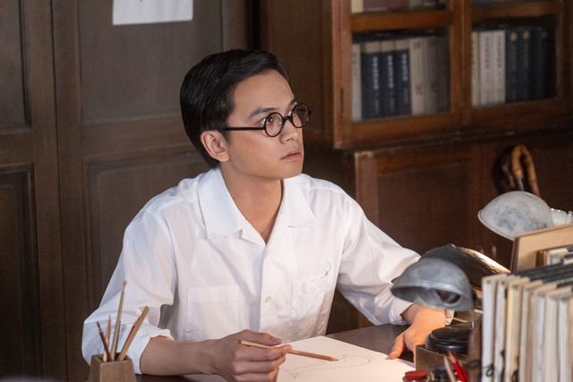 鉄子（戸田恵子）の電話に東海林（津田健次郎）は苦悩…「あんぱん」第16週「面白がって生きえ」第78回（2枚目）