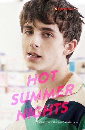 美青年ティモシー・シャラメ…『HOT SUMMER NIGHTS／ホット・サマー・ナイツ』（3枚目）