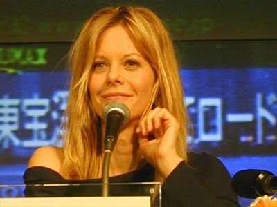 「メグ・ライアン来日記者会見」（2枚目）