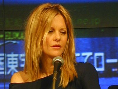 「メグ・ライアン来日記者会見」（3枚目）