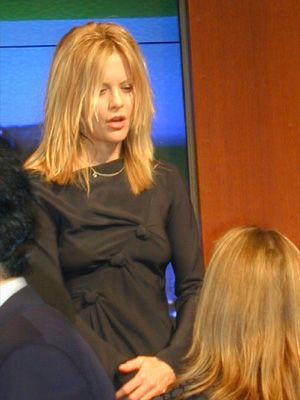 「メグ・ライアン来日記者会見」（8枚目）