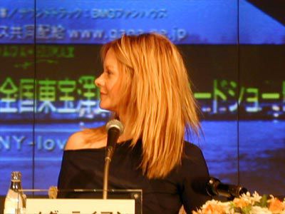 「メグ・ライアン来日記者会見」（18枚目）