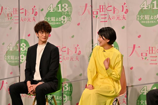 松たか子、岡田将生、角田晃広、松田龍平が登場！「大豆田とわ子と三人の元夫」リモート記者発表会（15枚目）