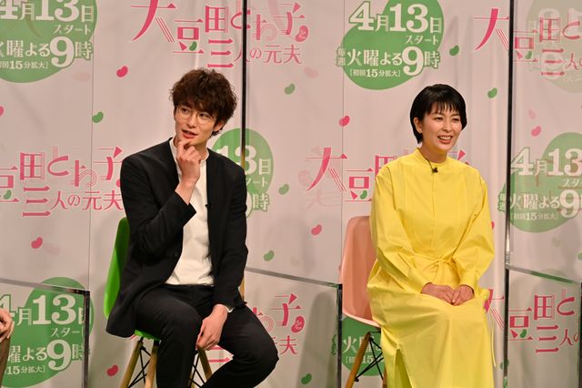 松たか子、岡田将生、角田晃広、松田龍平が登場！「大豆田とわ子と三人の元夫」リモート記者発表会（16枚目）