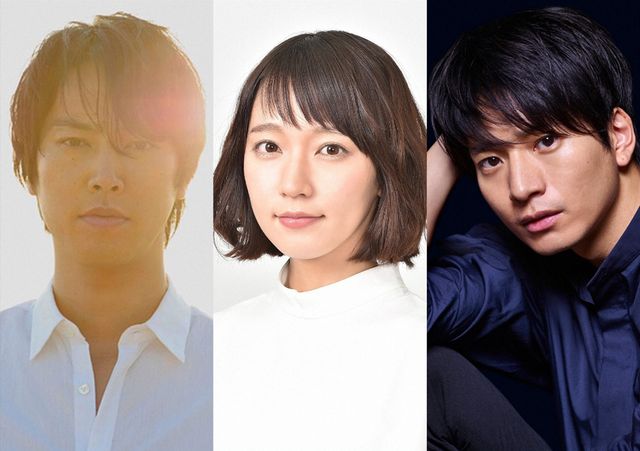 新ドラマ「きみが心に棲みついた」で共演する桐谷健太、吉岡里帆、向井理