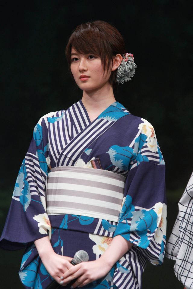 浴衣姿の有村架純が涙…『思い出のマーニー』完成披露試写会フォトギャラリー（2枚目）