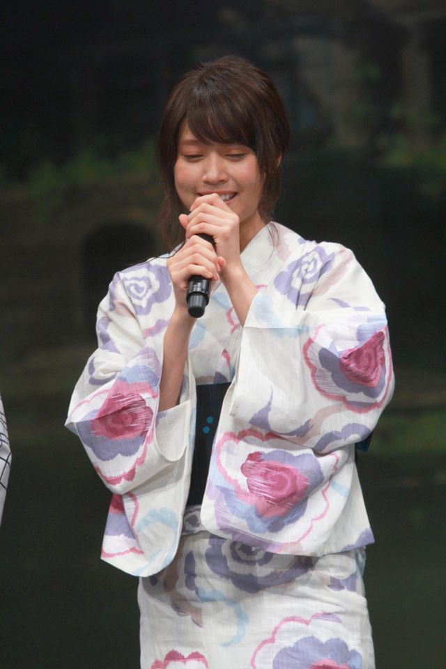 浴衣姿の有村架純が涙…『思い出のマーニー』完成披露試写会フォトギャラリー（5枚目）
