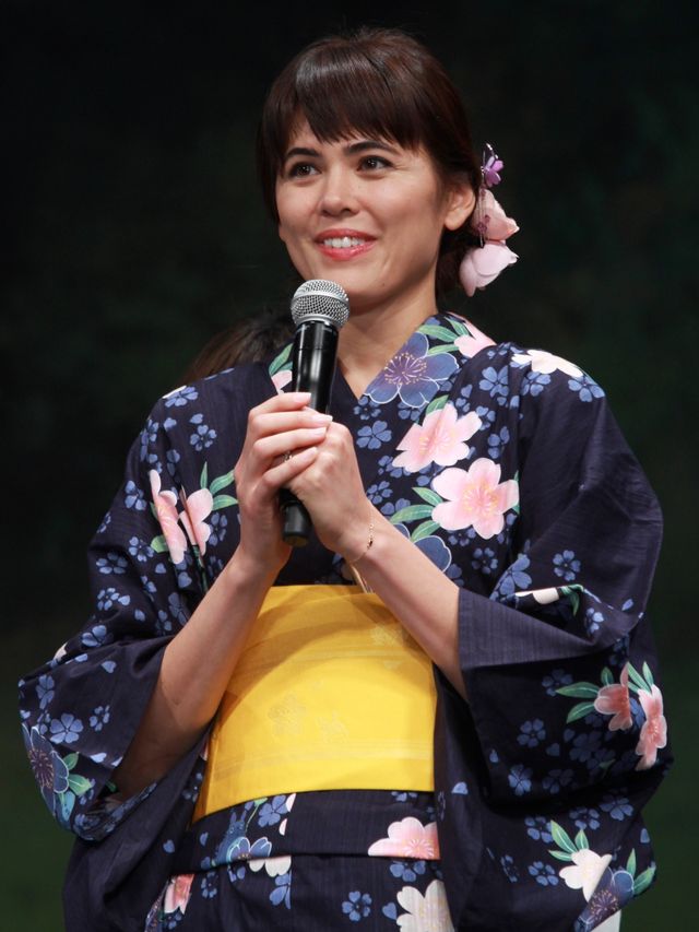 浴衣姿の有村架純が涙…『思い出のマーニー』完成披露試写会フォトギャラリー（14枚目）