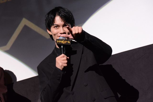目黒蓮＆佐野勇斗、出会いは「財産」『劇場版　トリリオンゲーム』完成披露フォトギャラリー（2枚目）