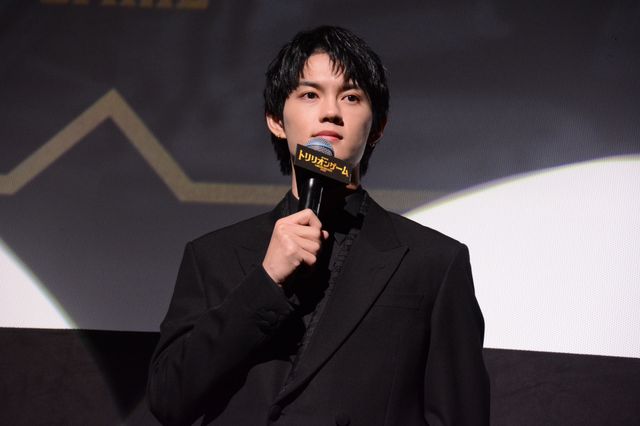 目黒蓮＆佐野勇斗、出会いは「財産」『劇場版　トリリオンゲーム』完成披露フォトギャラリー（3枚目）