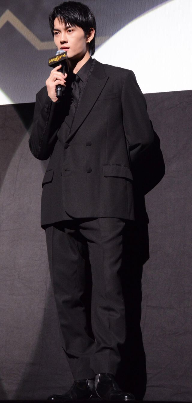 目黒蓮＆佐野勇斗、出会いは「財産」『劇場版　トリリオンゲーム』完成披露フォトギャラリー（6枚目）