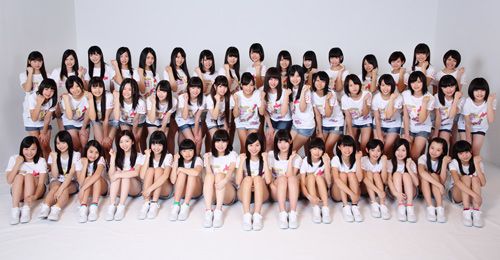 4月にお披露目されたAKB48の新チーム「Team 8」のメンバー