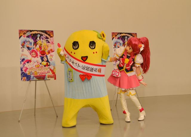 ふなっしー、キュアラブリーと大はしゃぎ！フォトギャラリー（3枚目）