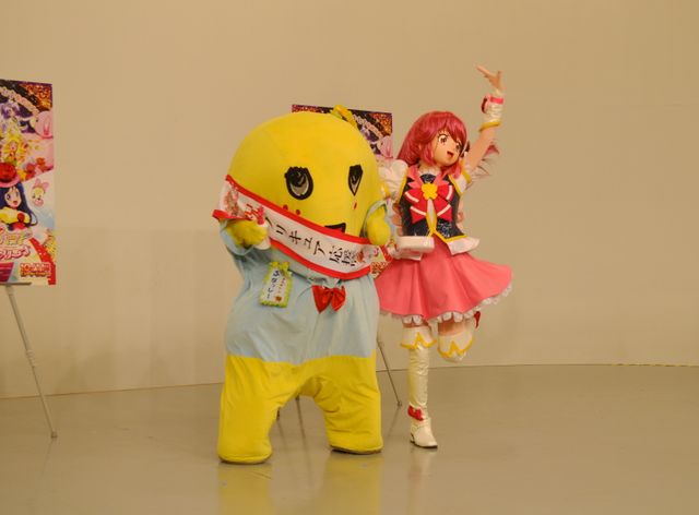 ふなっしー、キュアラブリーと大はしゃぎ！フォトギャラリー（6枚目）