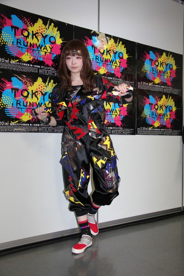 きゃりー忍者が「東京ランウェイ」に降臨！　今気になるアイテムは“おしゃれ”パジャマ？　画像ギャラリー（8枚目）