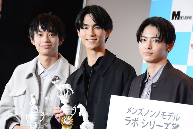 沢村一樹の息子・野村大貴、グランプリに喜び！第34回新メンズノンノモデル発表式（2枚目）