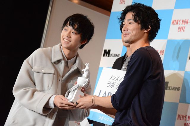 沢村一樹の息子・野村大貴、グランプリに喜び！第34回新メンズノンノモデル発表式（12枚目）