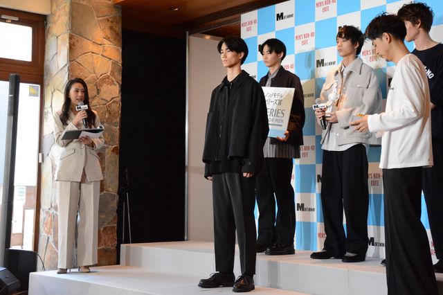 沢村一樹の息子・野村大貴、グランプリに喜び！第34回新メンズノンノモデル発表式（14枚目）