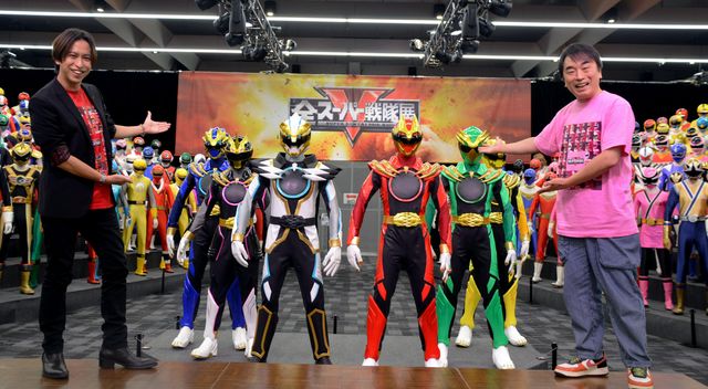 閉場後に1時間の濃密トーク!中舘充樹プロデューサー(左)&応援隊長の関智一(右)