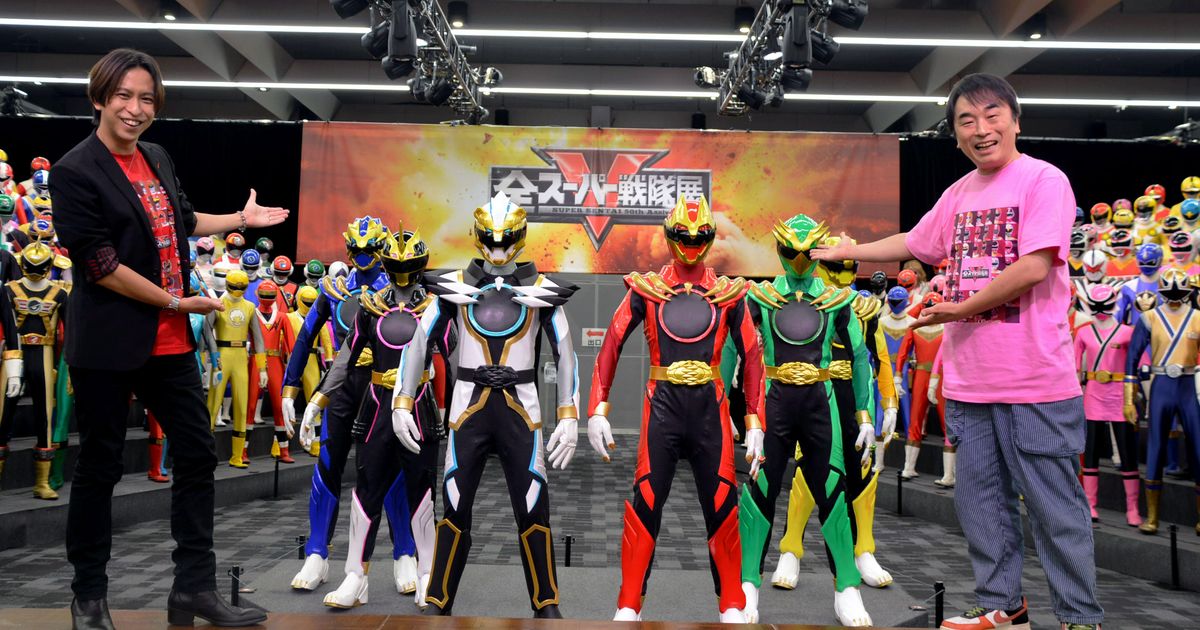 全スーパー戦隊展」約300体の立像に隠された粋な演出 “応援隊長