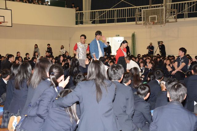 福士蒼汰の頭ポンポンの破壊力！『無限の住人』公開直前イベント ギャラリー（2枚目）