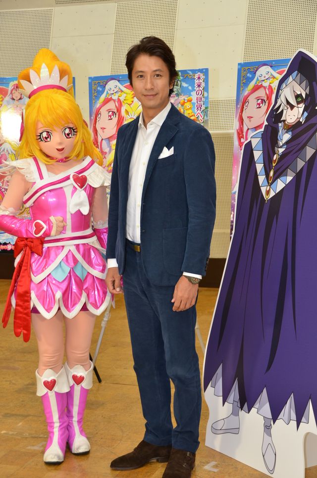 谷原章介、最強の敵に！『映画ドキドキ!プリキュア』公開アフレコ 写真ギャラリー（4枚目）