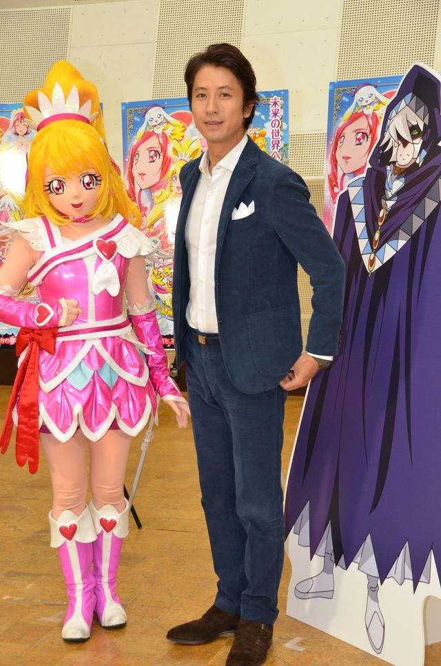 谷原章介、最強の敵に！『映画ドキドキ!プリキュア』公開アフレコ 写真ギャラリー（5枚目）