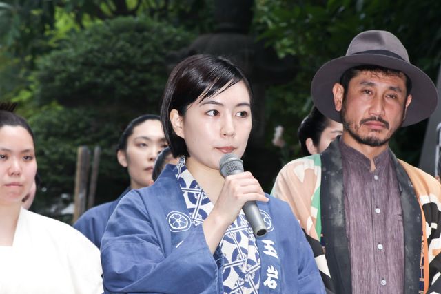 木竜麻生、東出昌大、寛一郎『菊とギロチン』ヒット祈願へ（5枚目）