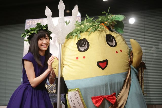 ふなっしー、飛びすぎ！まゆゆもビックリ！公開アフレコ写真ギャラリー（11枚目）