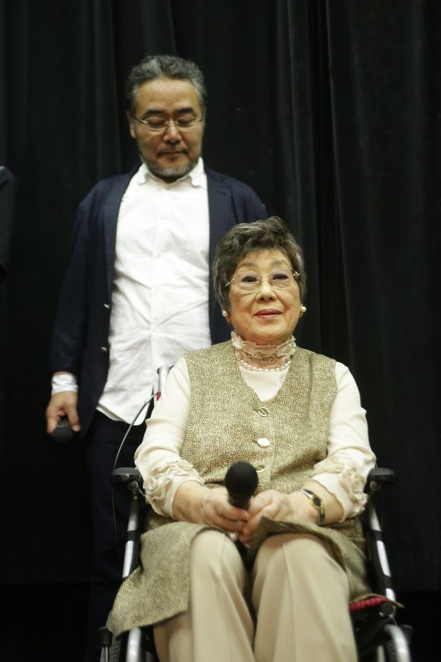 原田貴和子、妹・知世との共演に充実感！映画『ペコロスの母に会いに行く』初日舞台あいさつフォトギャラリー：フォトギャラリー