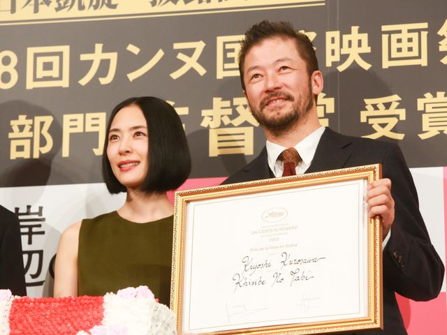 カンヌでウトウト!?深津絵里＆浅野忠信フォトギャラリー：フォトギャラリー