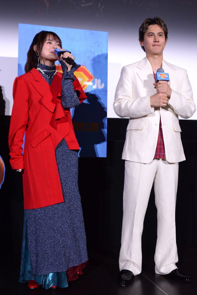 ダイアン津田、“スーパーガール”永瀬アンナ＆“スーパーマン”武内駿輔に「ゴイゴイスー」伝授！（12枚目）