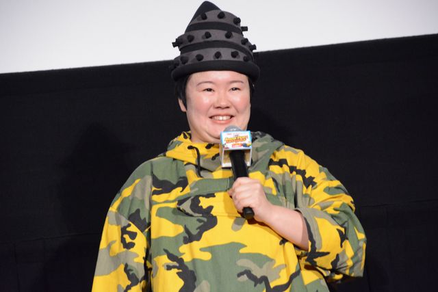 ディーン・フジオカ＆やす子、トーマスと一緒に子供たちと交流！『映画　きかんしゃトーマス』完成披露舞台あいさつ（6枚目）