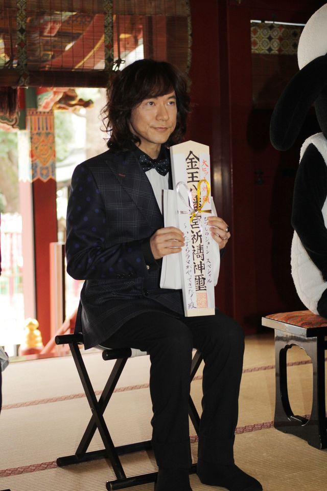 本物のラマ！『ひつじのショーン』最新作ヒット祈願イベント フォトギャラリー（7枚目）