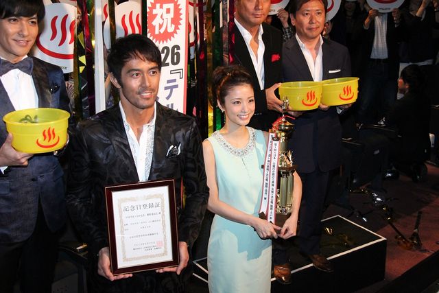 上戸彩、日本一お風呂が似合う女優に！映画『テルマエ・ロマエII』初日舞台あいさつフォトギャラリー（17枚目）