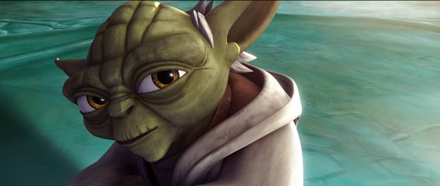 『スター・ウォーズ/クローン・ウォーズ』でのヨーダ