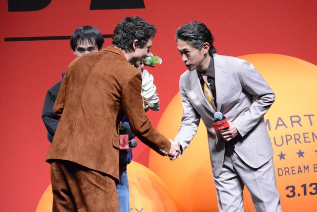 ティモシー・シャラメ来日！窪塚洋介がゲスト登場『マーティ・シュプリーム』ジャパンプレミア（6枚目）