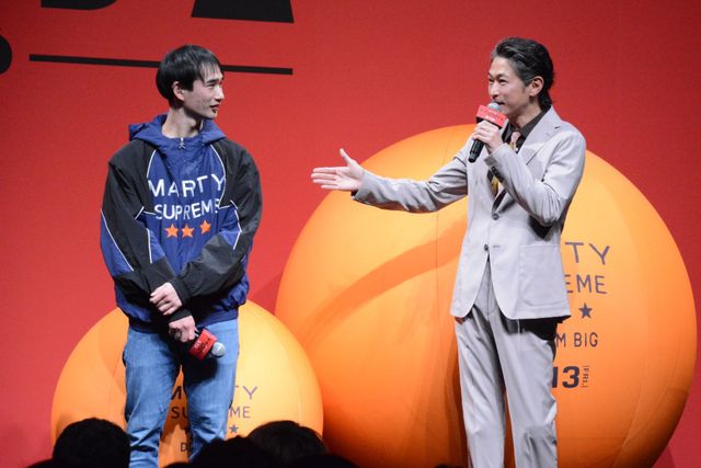 ティモシー・シャラメ来日！窪塚洋介がゲスト登場『マーティ・シュプリーム』ジャパンプレミア（8枚目）