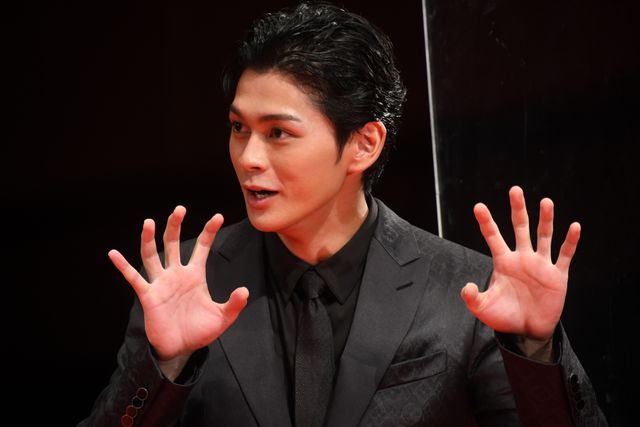 眞栄田郷敦のポーズがカワイイ！映画『カラダ探し』ジャパンプレミア（12枚目）